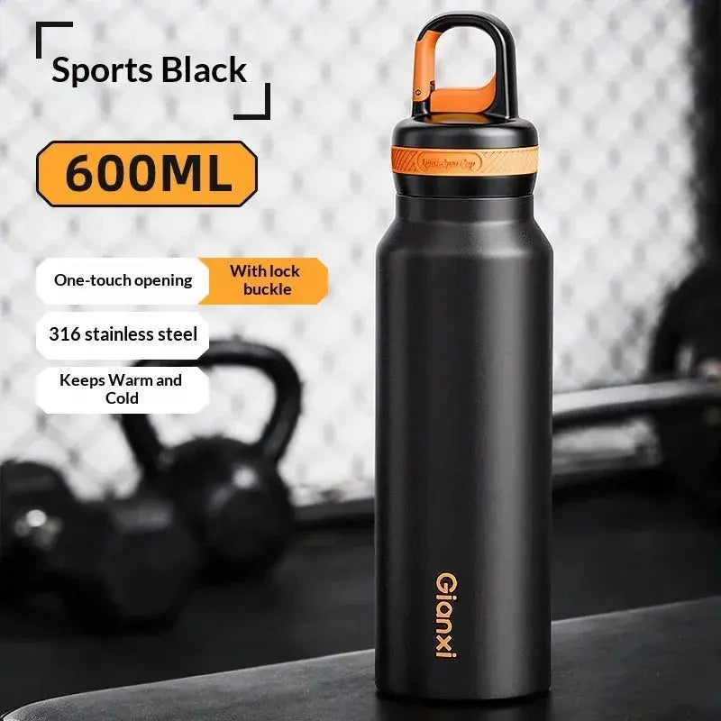 Gourde Isotherme Design Homme 480ml pour activités de plein air