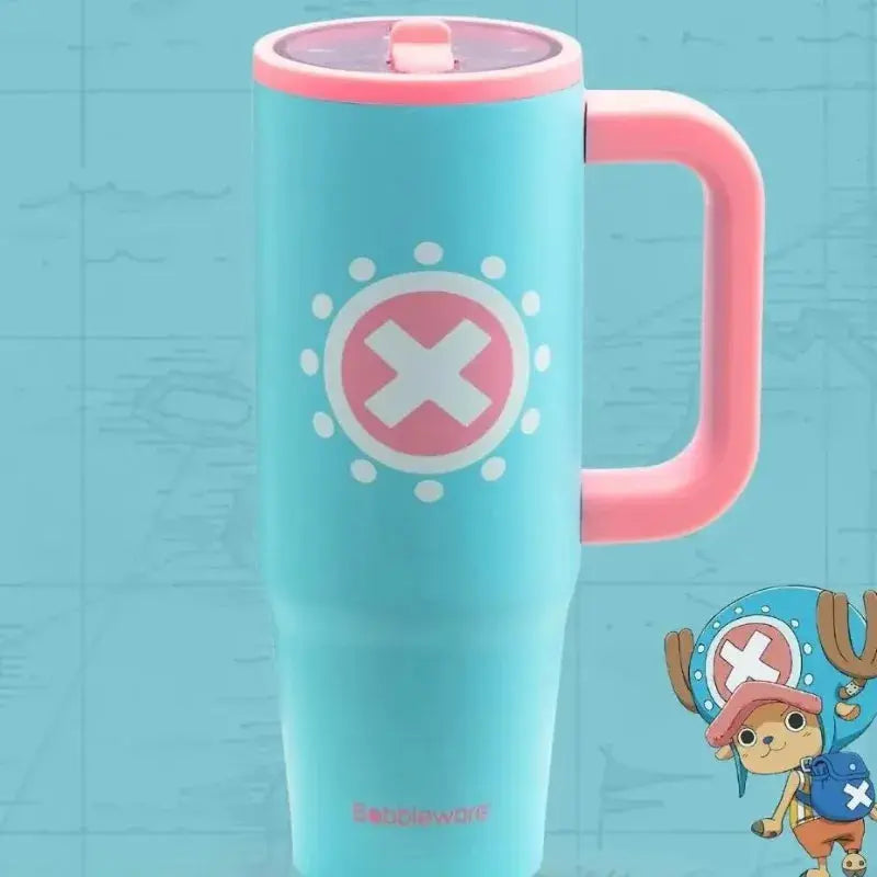 Bouteille One Piece Chopper isotherme avec poignée ergonomique