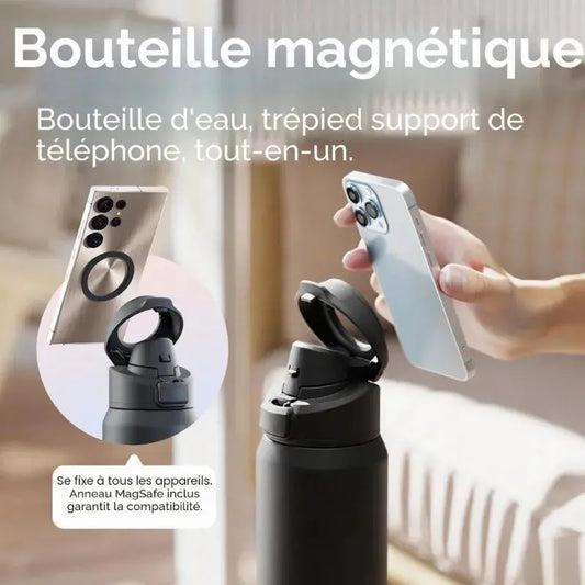 Gourde Sport Magnetique Noir 950 ml - La Gourde