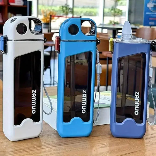 Mini Gourde Enfant Avec Paille 350 ml pour l’école et le sport