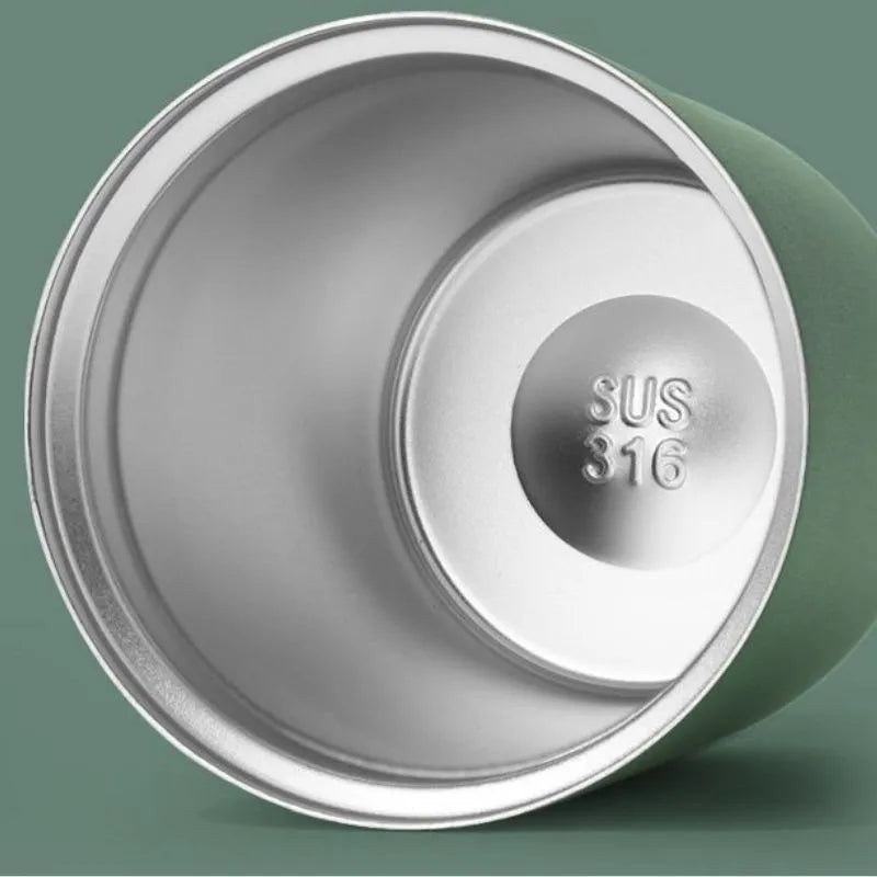 Mini thermos de poche rouge pour café, thé et boissons chaudes