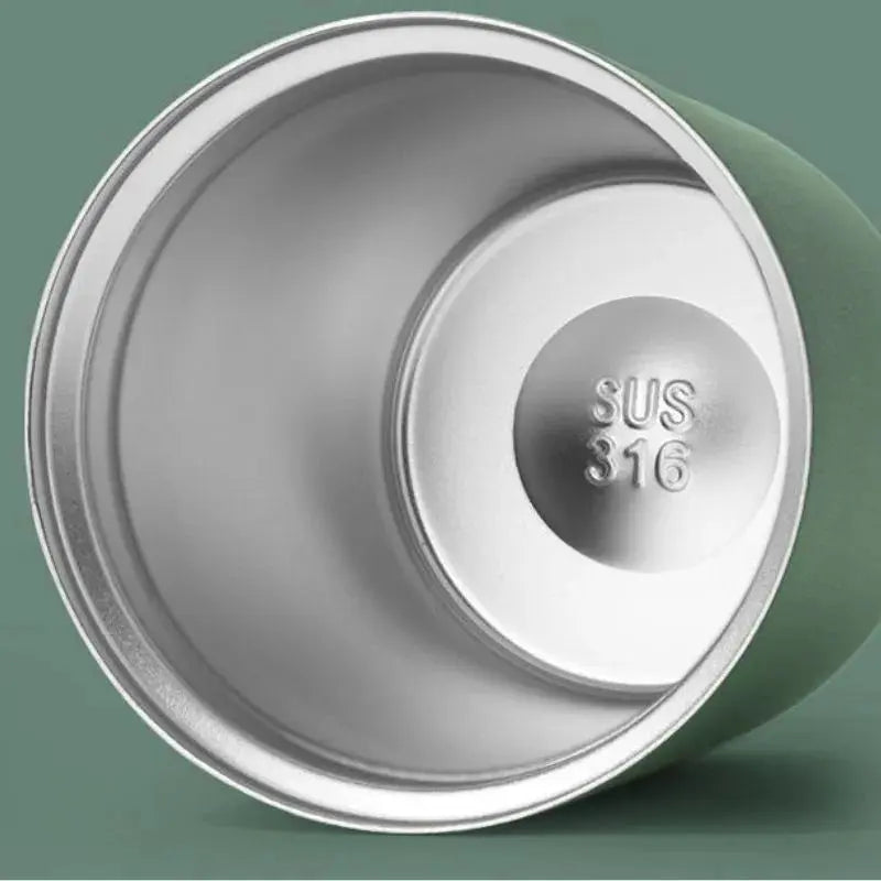 Mini thermos de poche rouge pour café, thé et boissons chaudes