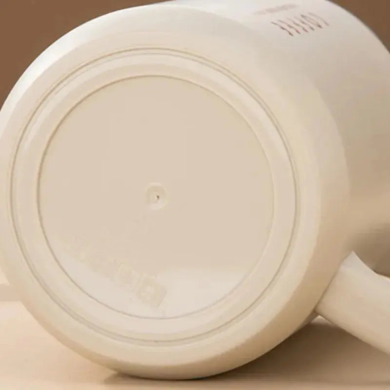 Mug avec Couvercle Transportable Blanc