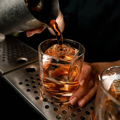 Grand bac à glaçons empilable pour boissons fraîches