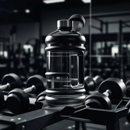 Bidon d'Eau Sport Noir 2L