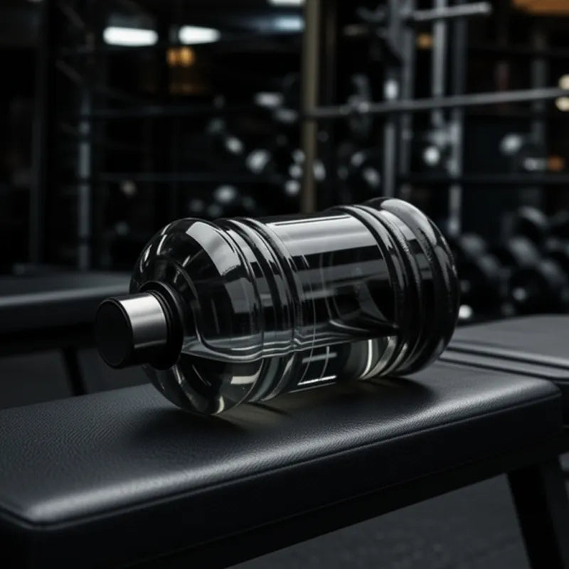 Étanchéité parfaite - Grâce à son bouchon sécurisé, ce bidon d'eau sport noir 2L étanche protège votre sac contre les fuites. Cette bouteille d'eau de sport 2 litres est idéale pour le fitness, les déplacements, les voyages et toutes les activités sportives du quotidien. | La Gourde