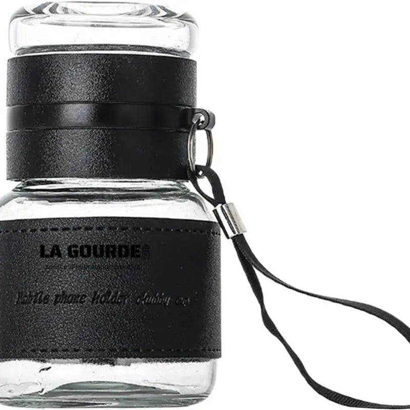 Mini Bouteille en Verre à Infusion 320 ml – Design élégant transparent
