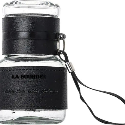 Mini Bouteille en Verre à Infusion 320 ml – Design élégant transparent