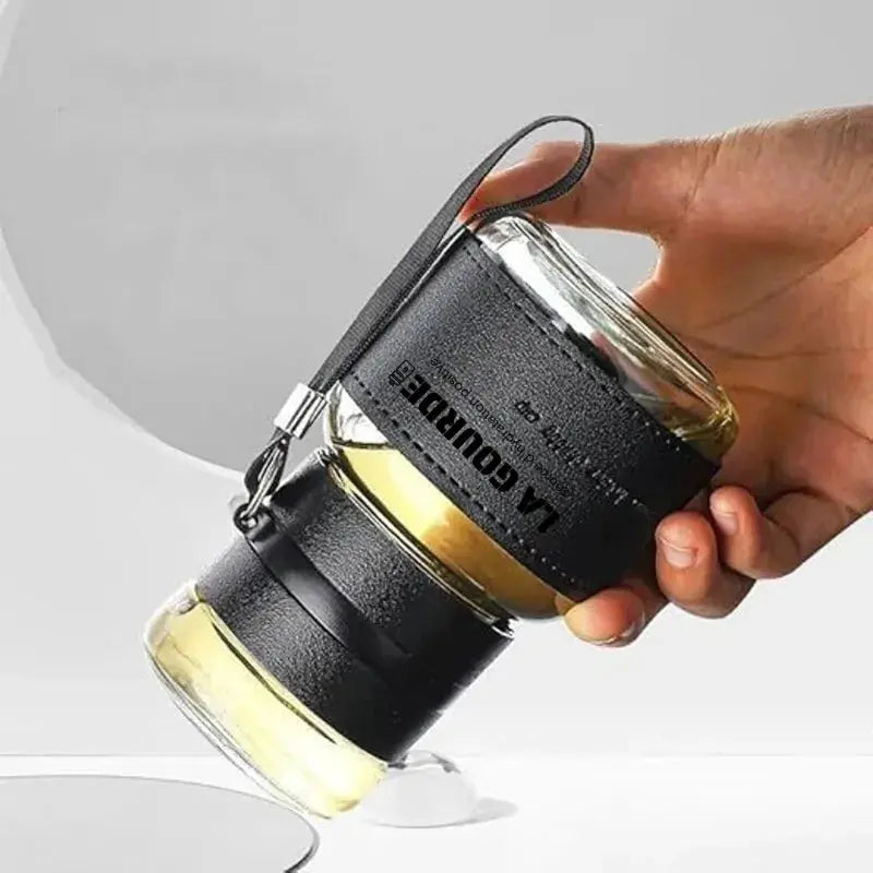 Mini Bouteille en Verre à Infusion 320 ml – 100% étanche