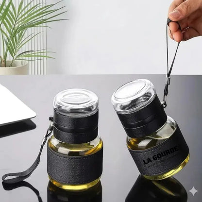 Mini Bouteille en Verre à Infusion 320 ml – Transport en voiture