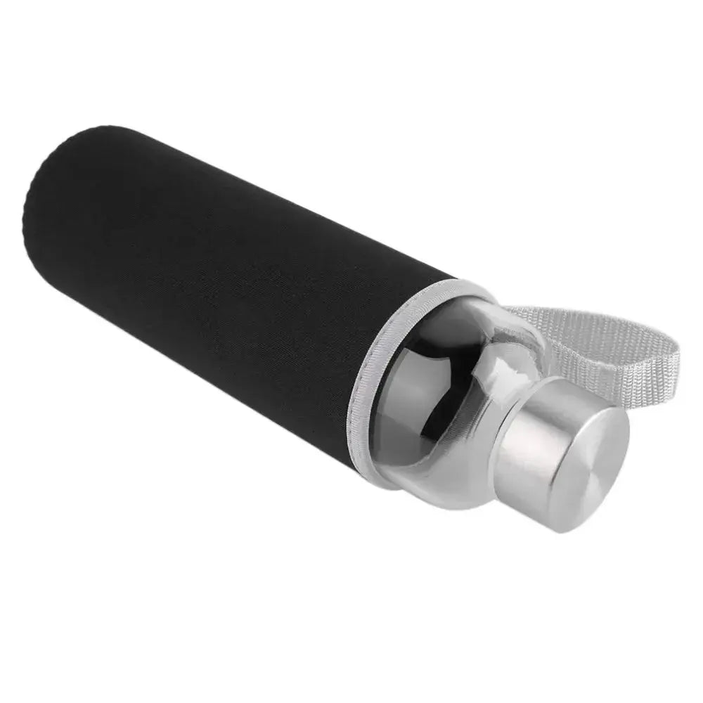 
Bouteille En Verre Borosilicaté Avec Manchon de Protection 550ml anti-fuite