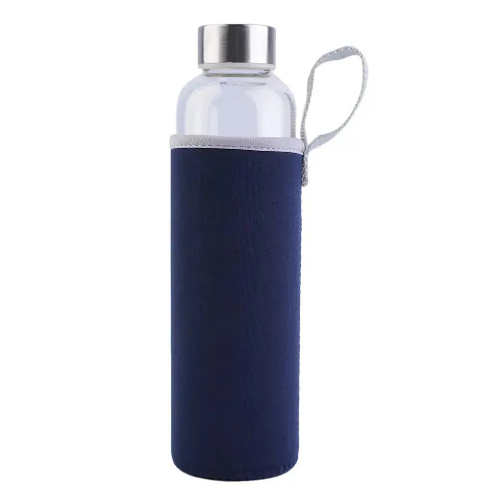 
Bouteille En Verre Borosilicaté Avec Manchon de Protection 550ml pour bureau
