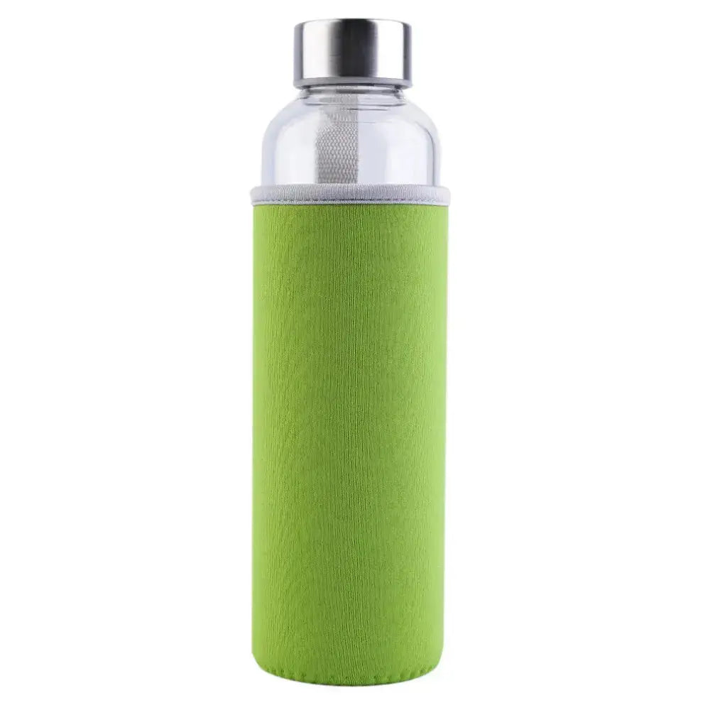 
Bouteille En Verre Borosilicaté Avec Manchon de Protection 550ml pour sport