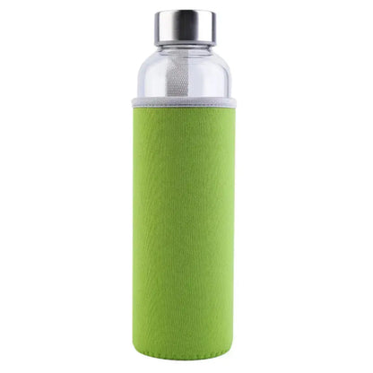 
Bouteille En Verre Borosilicaté Avec Manchon de Protection 550ml pour sport