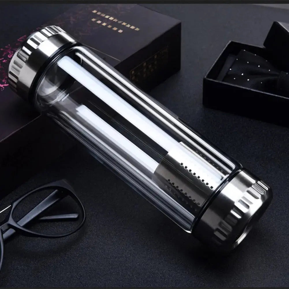 Bouteille à Infusion Verre 420 ml – Pause thé nomade