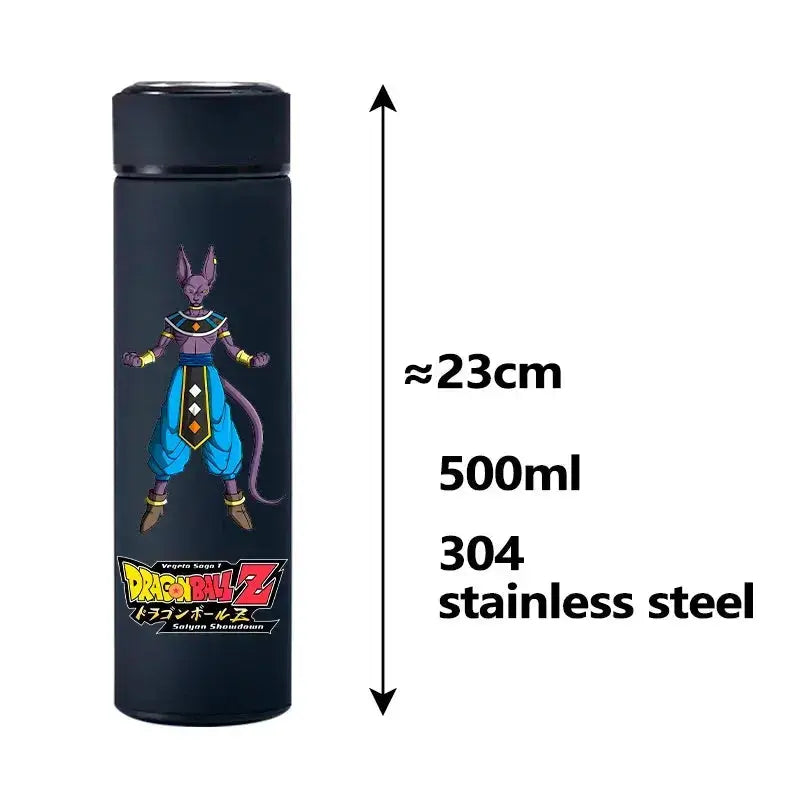 
Bouteille Thermos Dragon Ball Z 500ML ( Berus  de dragon ball super ) – gourde Goku et Vegeta 
