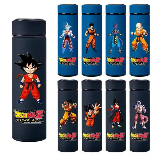 Bouteille Thermos Dragon Ball Z 500ML – gourde Vegeta avec écran LED