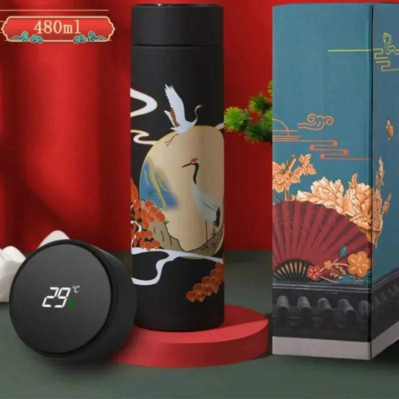 
Bouteille Thermos Isotherme Japonaise (Intelligente), thermos japonais, bouteille thermique, écran tactile LED, étanche, parfaite pour le quotidien | La Gourde®