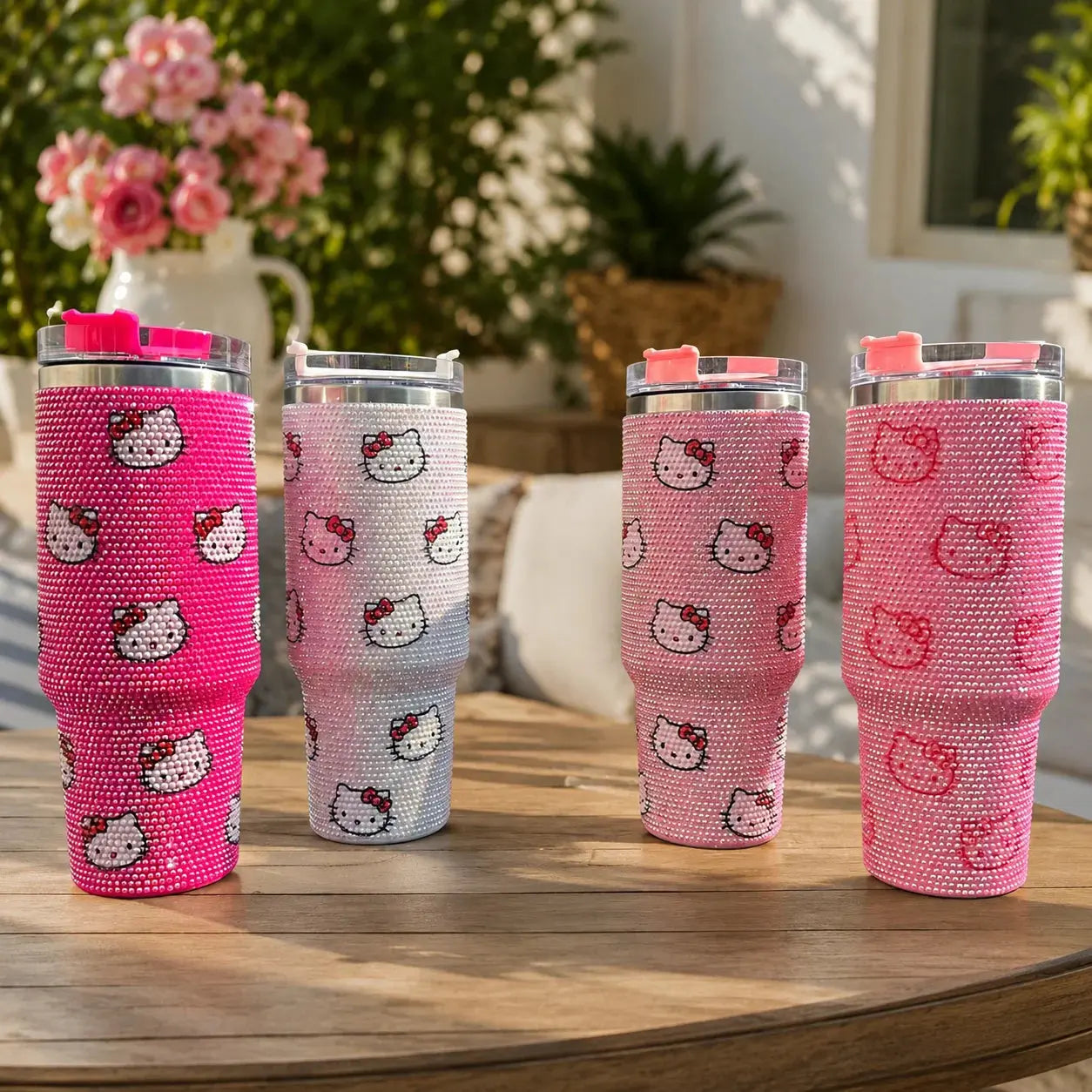 
Gobelet Hello Kitty 40 oz isotherme en acier inoxydable