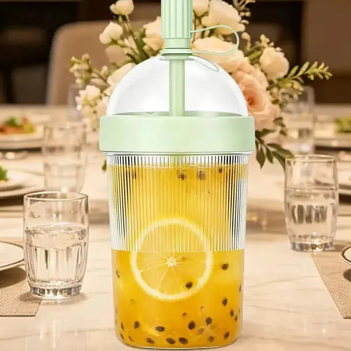 
Gobelet Plastique Réutilisable – Bubble Tea et Café Glacé, Gobelet Plastique, Gobelet plastique dur, paille réutilisable, parfait pour le bureau | La Gourde®