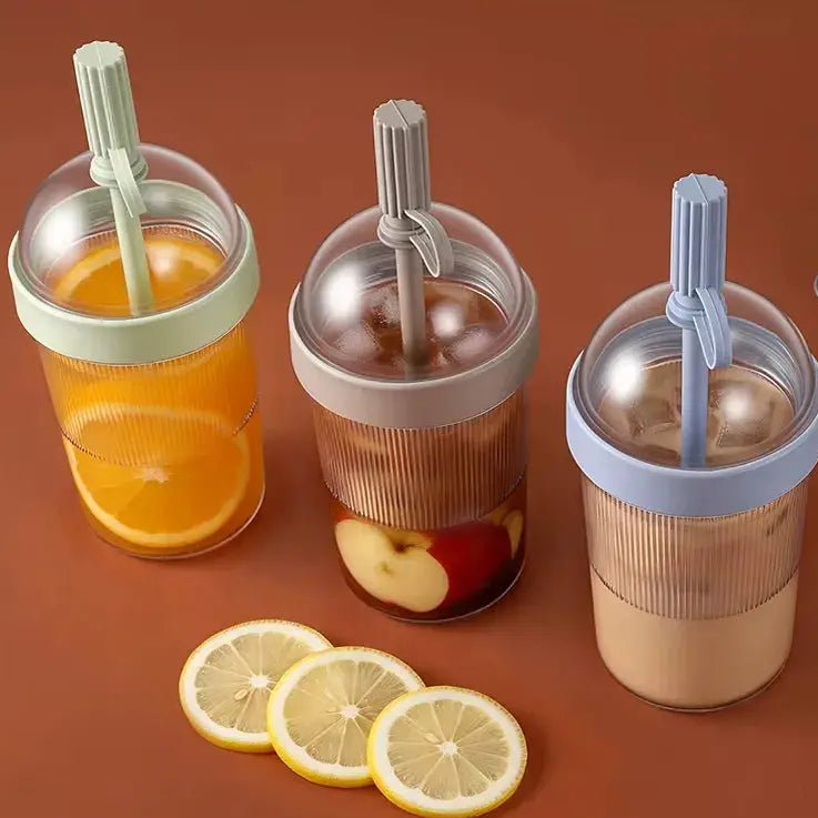 
Gobelet Plastique Réutilisable – Bubble Tea et Café Glacé, Gobelet Plastique, Gobelet transparent plastique, gobelet plastique dur, parfait pour café glacé et smoothies | La Gourde®