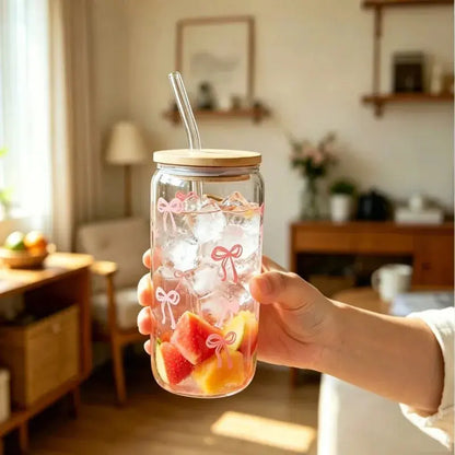 Gobelet Transparent Avec Paille réutilisable
