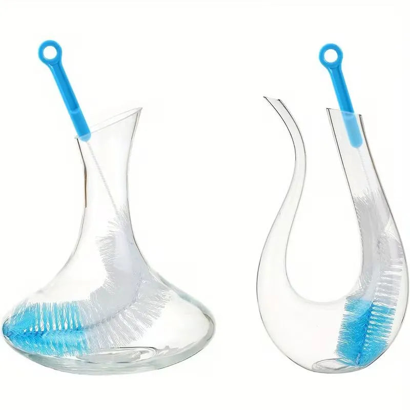 Goupillon long manche pour bouteille sport, gourde inox et récipient alimentaire difficile d’accès | La Gourde