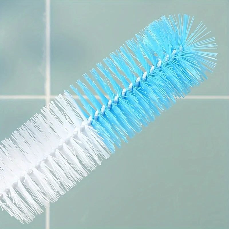 Brosse de nettoyage bouteille d’eau à long manche pour atteindre le fond des gourdes sport et bouteilles profondes | La Gourde