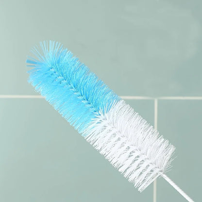 Goupillon de nettoyage pour bouteille en verre et bouteille de lait avec manche long pratique | La Gourde