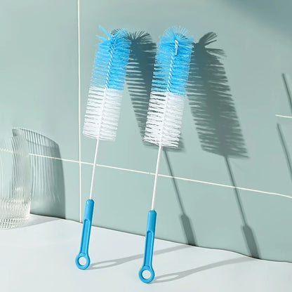 Brosse de nettoyage cuisine pour bouteilles réutilisables sans électricité avec prise en main confortable | La Gourde