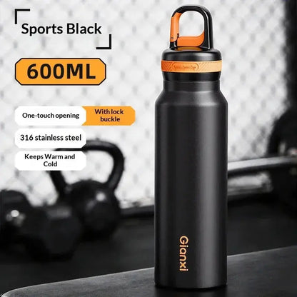 Gourde Isotherme Design Homme 480ml pour activités de plein air