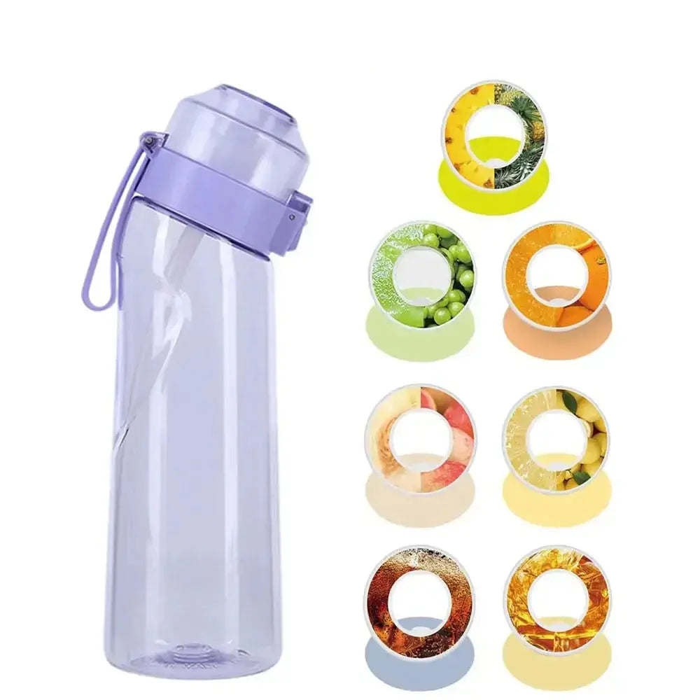 Gourde Aromatisée à l'Air Violet avec paille intégrée et 7 saveur fruits , Gourde aromatisé, gourde saveur olfactive, gourde saveur fruit, gourde avec saveur, gourde pods saveur 
