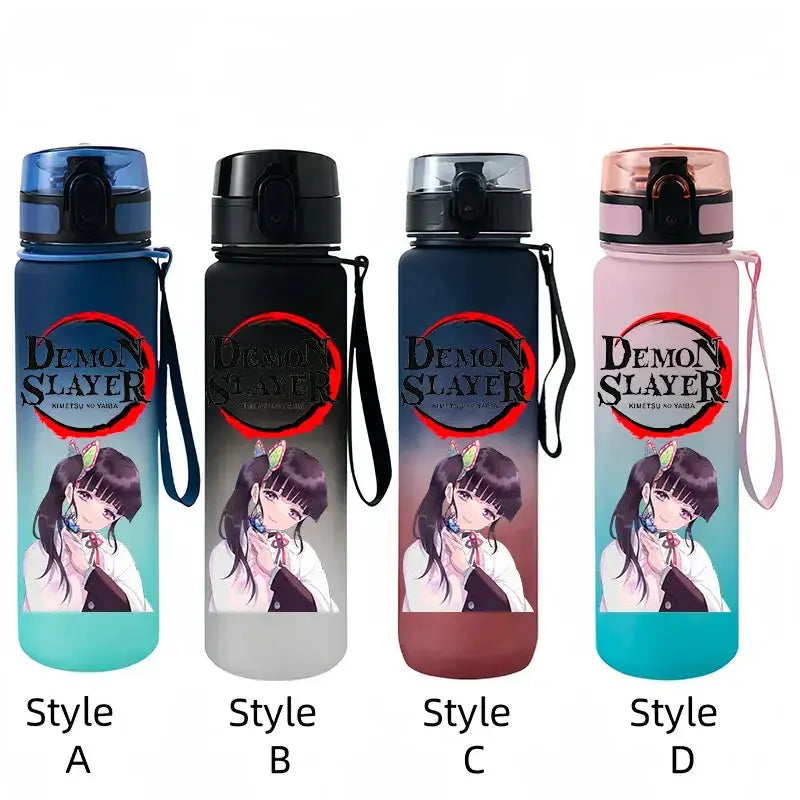 
Gourde Demon Slayer Portable 650ml avec design manga original pour école, sorties et loisirs