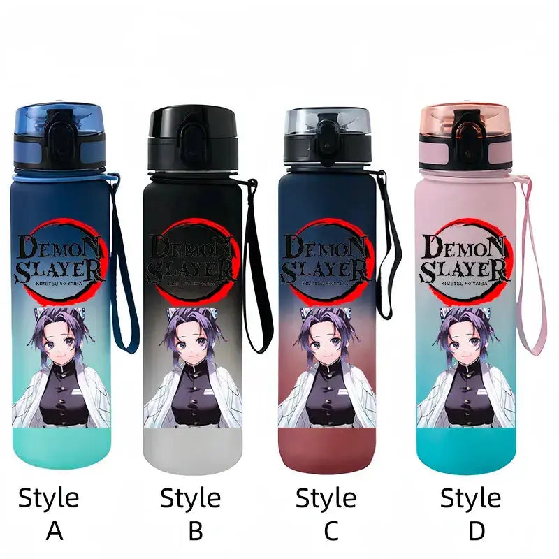 Gourde Demon Slayer Portable 650ml bouteille d'eau Demon Slayer grande capacité pour enfants