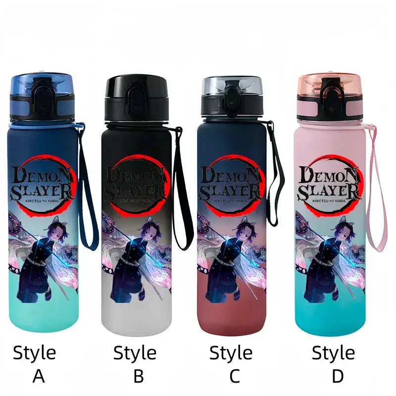 Gourde Demon Slayer Portable 650ml bouteille d'eau Demon Slayer pratique pour les loisirs