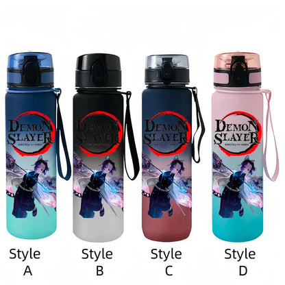 Gourde Demon Slayer Portable 650ml bouteille d'eau Demon Slayer pratique pour les loisirs