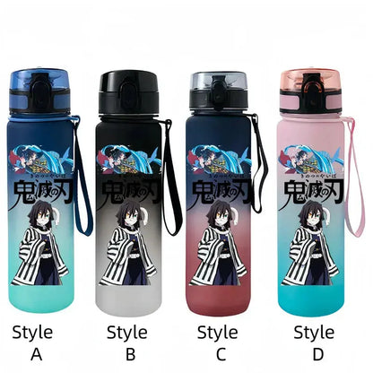
Gourde Demon Slayer Portable 650ml bouteille d'eau animée pour promenades et sorties en famille