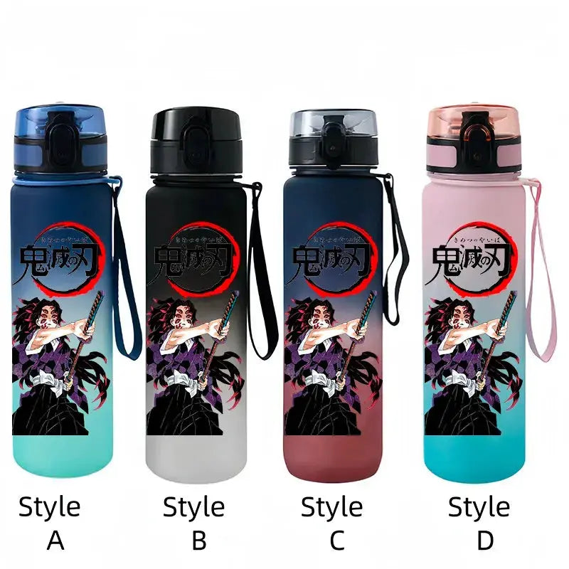 
Gourde Demon Slayer Portable 650ml bouteille d'eau grande capacité pour activités en extérieur