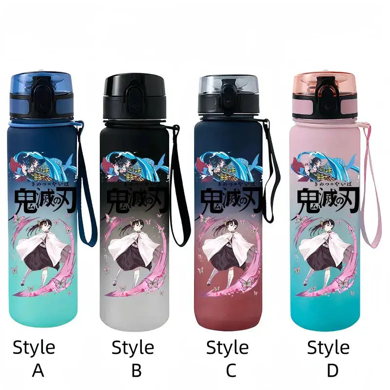 
Gourde Demon Slayer Portable 650ml bouteille plastique manga 650 ml pour sorties et déplacements