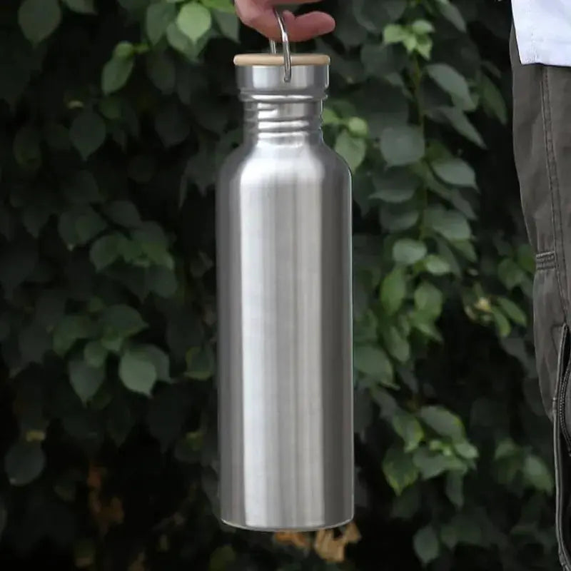 Gourde En Métal 1000ml, Gourde Inox 1L, Gourde isotherme 1 litre, Gourde 1L isotherme inox, acier inoxydable, anti-fuite, idéale pour le sport, le bureau et les voyages | La Gourde®