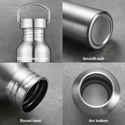 Gourde En Métal 1000ml, Bouteille métal, Gourde métal inox, double paroi isotherme, réutilisable, parfaite pour le bureau | La Gourde®