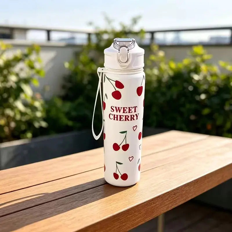 
Gourde En Plastique Sport 750ML Avec Paille Intégrée avec système anti-fuite sécurisé