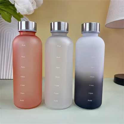 
Gourde Enfant Graduée 500ml, gourde avec paille enfant, hydratation quotidienne, bureau, école | La Gourde®