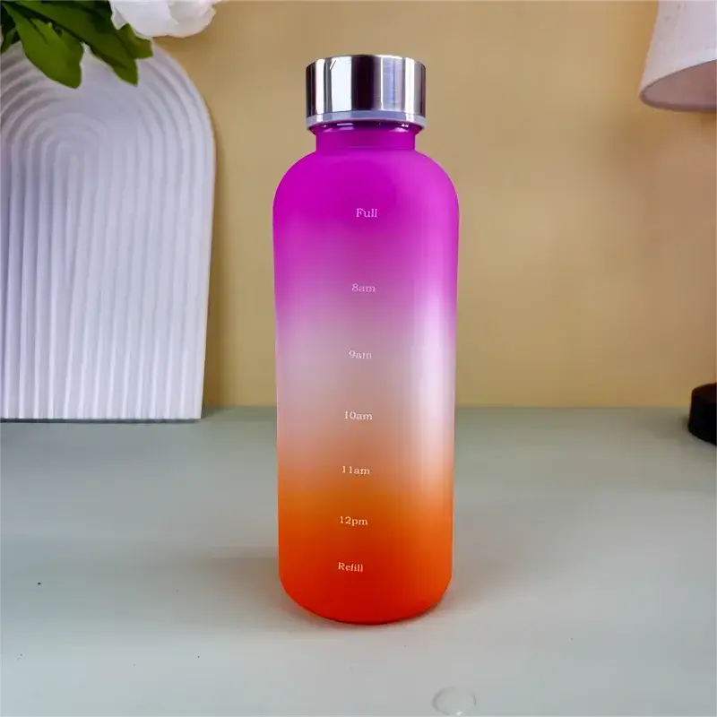 Gourde Enfant Graduée 500ml, gourde enfant réutilisable, marqueur de temps, sport, école, voyage | La Gourde®