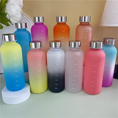 
Gourde Enfant Graduée 500ml, gourde enfant sport, bouteille 500 ml, marqueur horaire, fitness | La Gourde®