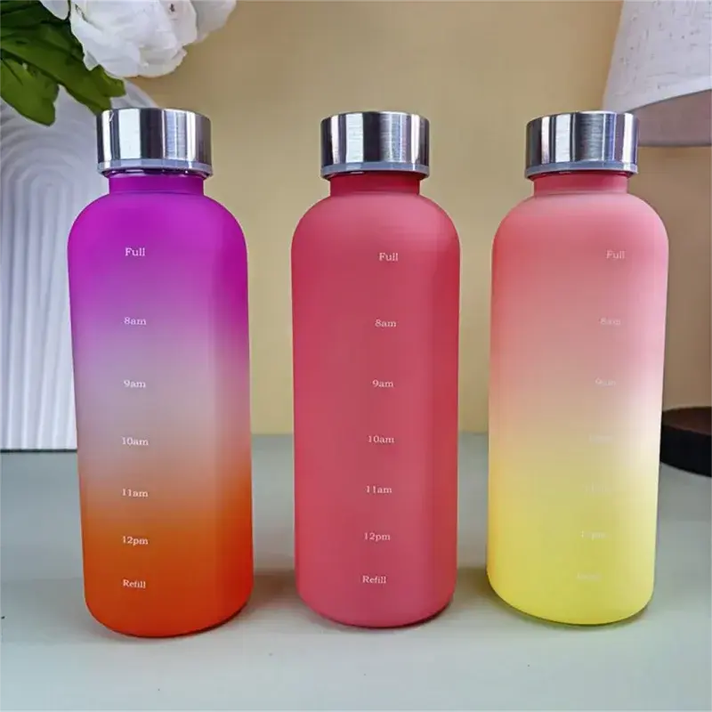 Gourde Enfant Graduée 500ml, gourde graduée motivation, bouteille réutilisable, camping, randonnée | La Gourde®