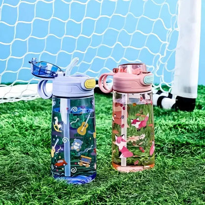  Gourde Enfant Transparente Portable 550 ml pour sport et loisirs enfant