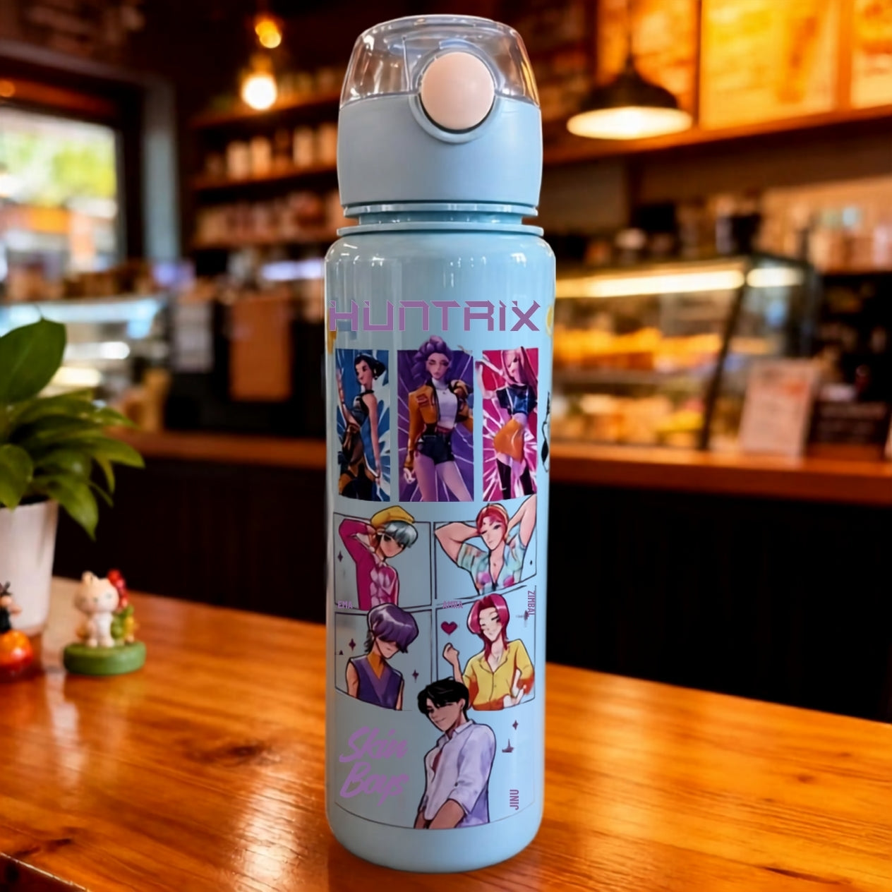 Gourde enfant 700 ml idéale pour l'école, le sport et les sorties