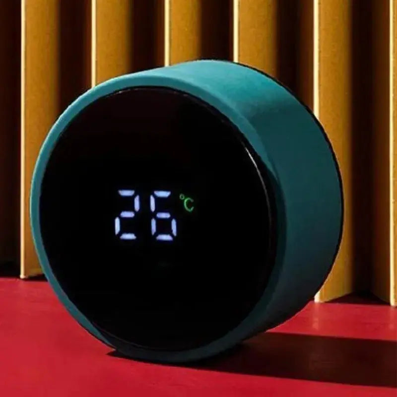 Gourde Isotherme Connectée Style Japonais (Traditionnelle) Avec couvercle tactile LED, gourde connectée, affichage intelligent, double paroi sous vide, sans BPA, parfaite pour le bureau | La Gourde®