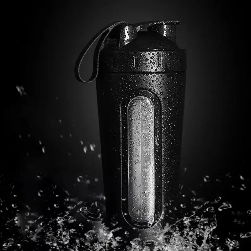 Gourde Isotherme Graduée 700 ml  Noir – Capacité 700 ml précision millilitre 